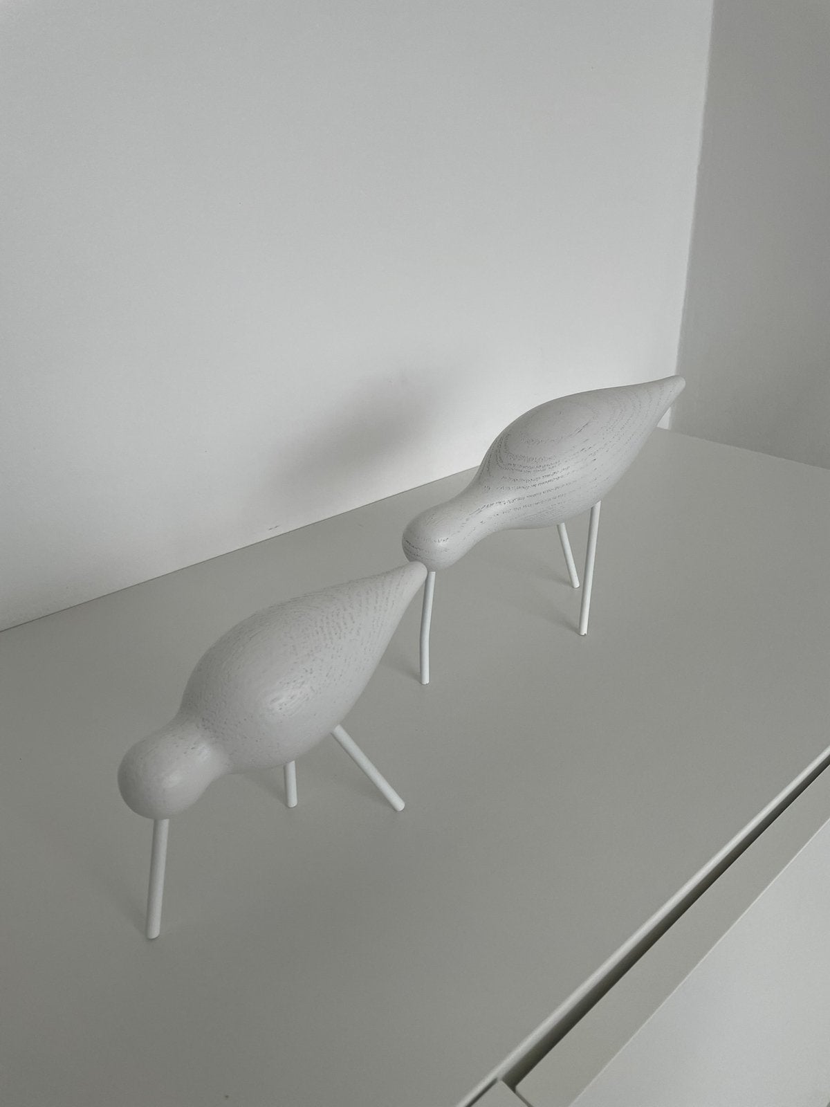 Normann Copenhagen Shorebird wit (eikenhout) set ZGAN, Ophalen of Verzenden, Zo goed als nieuw