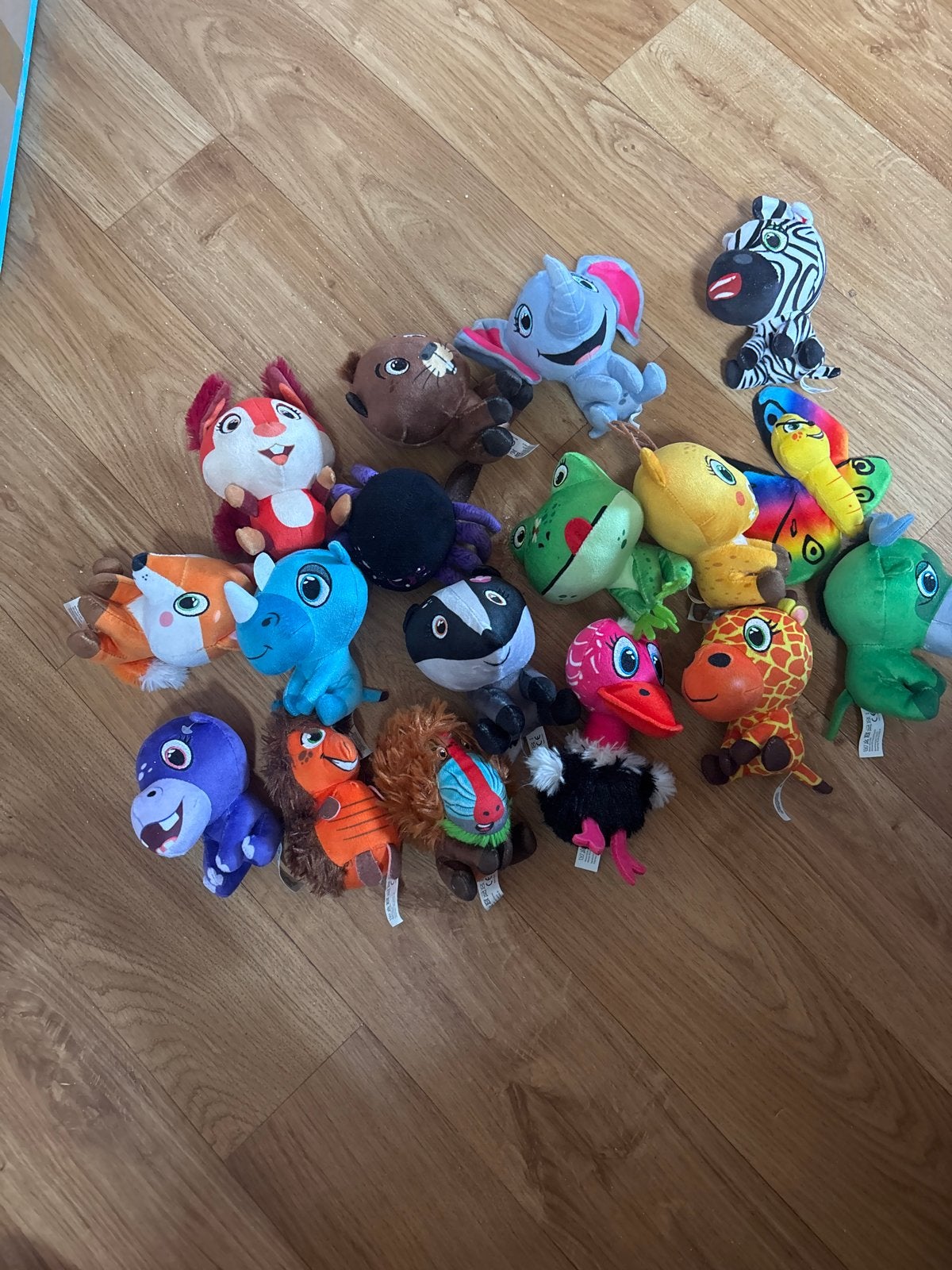 Kleine knuffels van Lidl, Lidl, Ophalen of Verzenden, Zo goed als nieuw, Meerkleurig