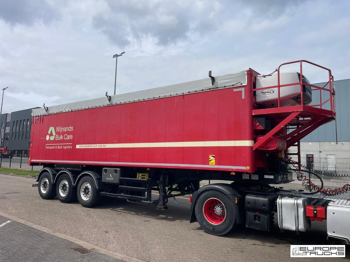 Stas S300CX Belgian Trailer - Carrier Supra 950 - Cooling an, Auto's, Overige merken, Overige kleuren, Overige brandstoffen, Bedrijf