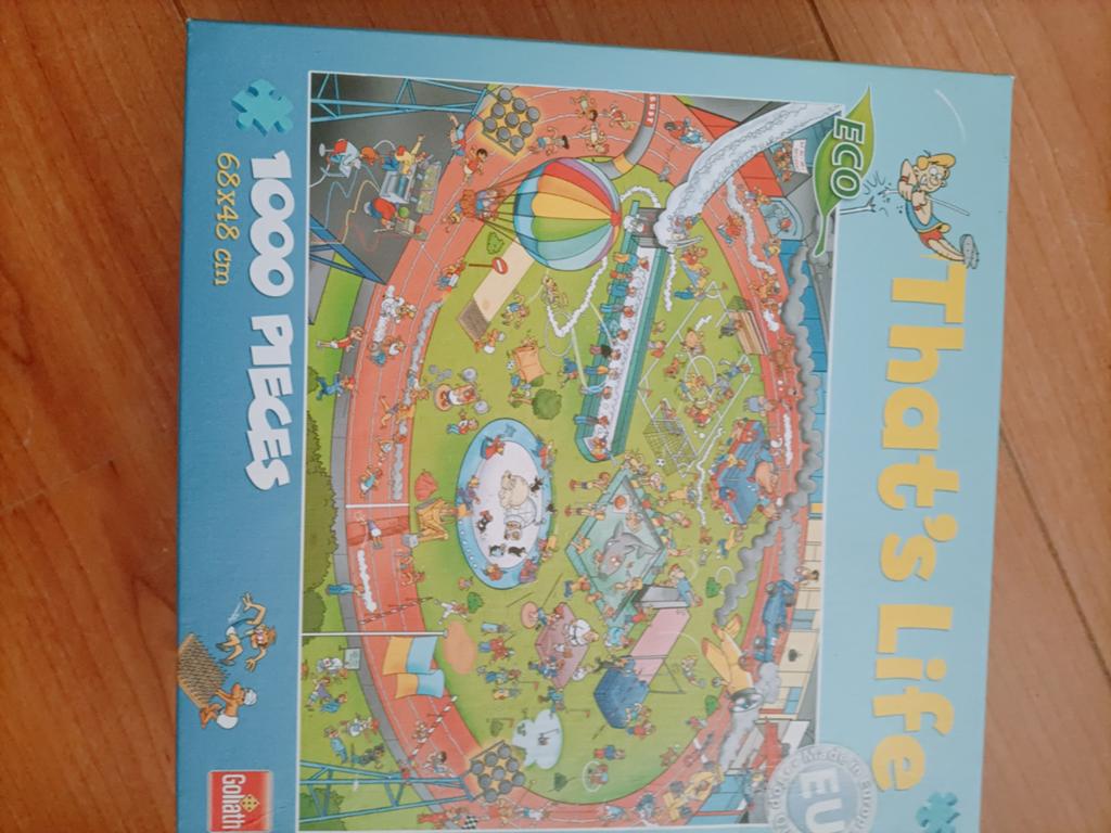 Goliath That's Life Legpuzzel 1000 stukjes, Ophalen, 500 t/m 1500 stukjes, Gebruikt, Legpuzzel