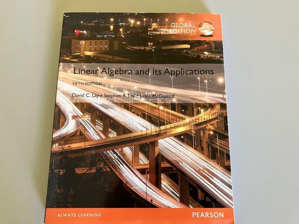 Linear Algebra and its Applications - studieboek WTB, Diverse auteurs, Ophalen of Verzenden, Beta, WO