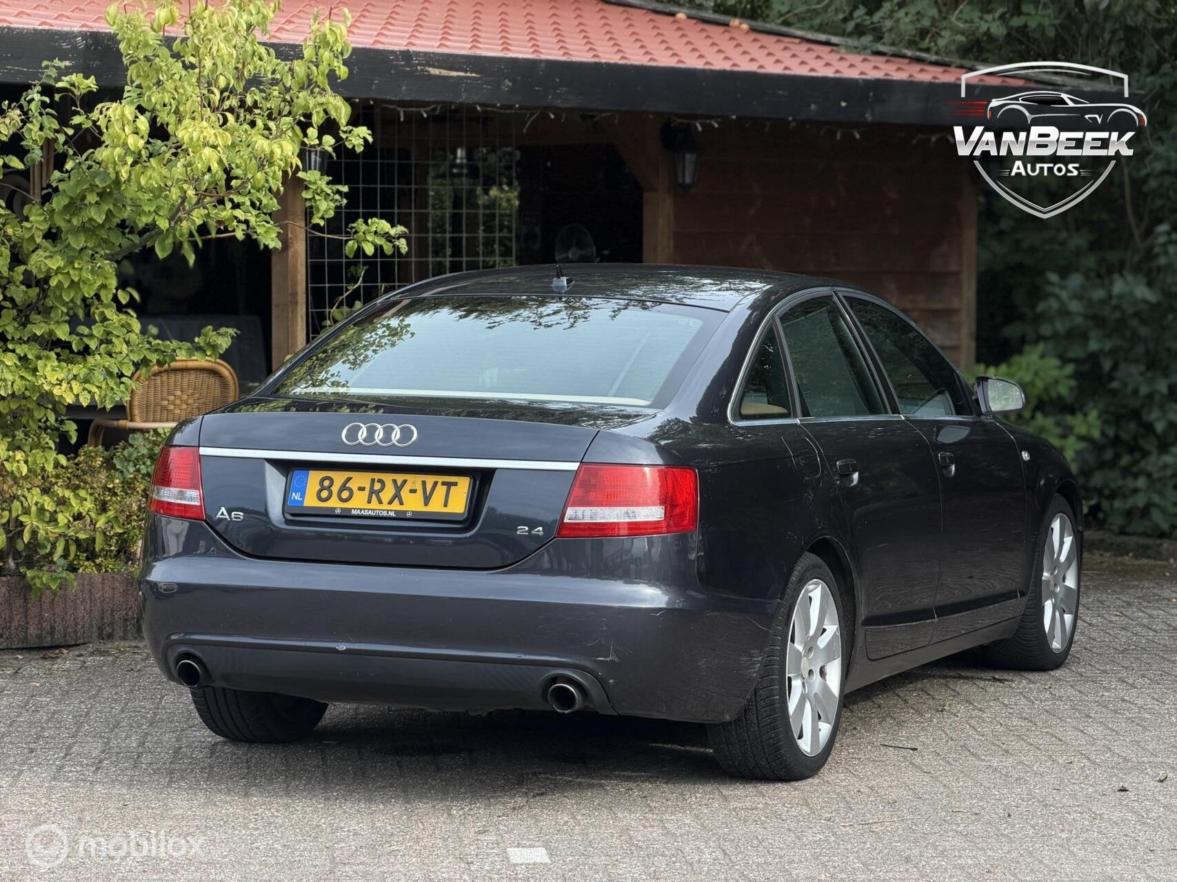 Audi A6 Limousine 2.4 Pro Line, Auto's, Bedrijf, Euro 4, Zilver of Grijs, 6 cilinders