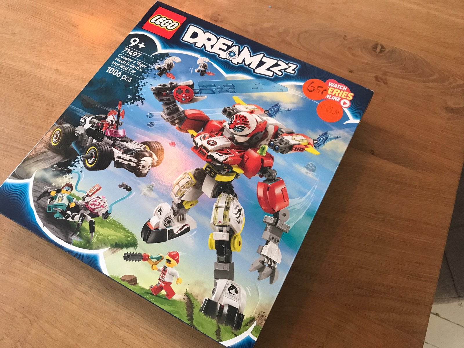 Lego 71497 Coopers Tiger Mecha, Overige thema's, Lego, Nieuw, Ophalen of Verzenden