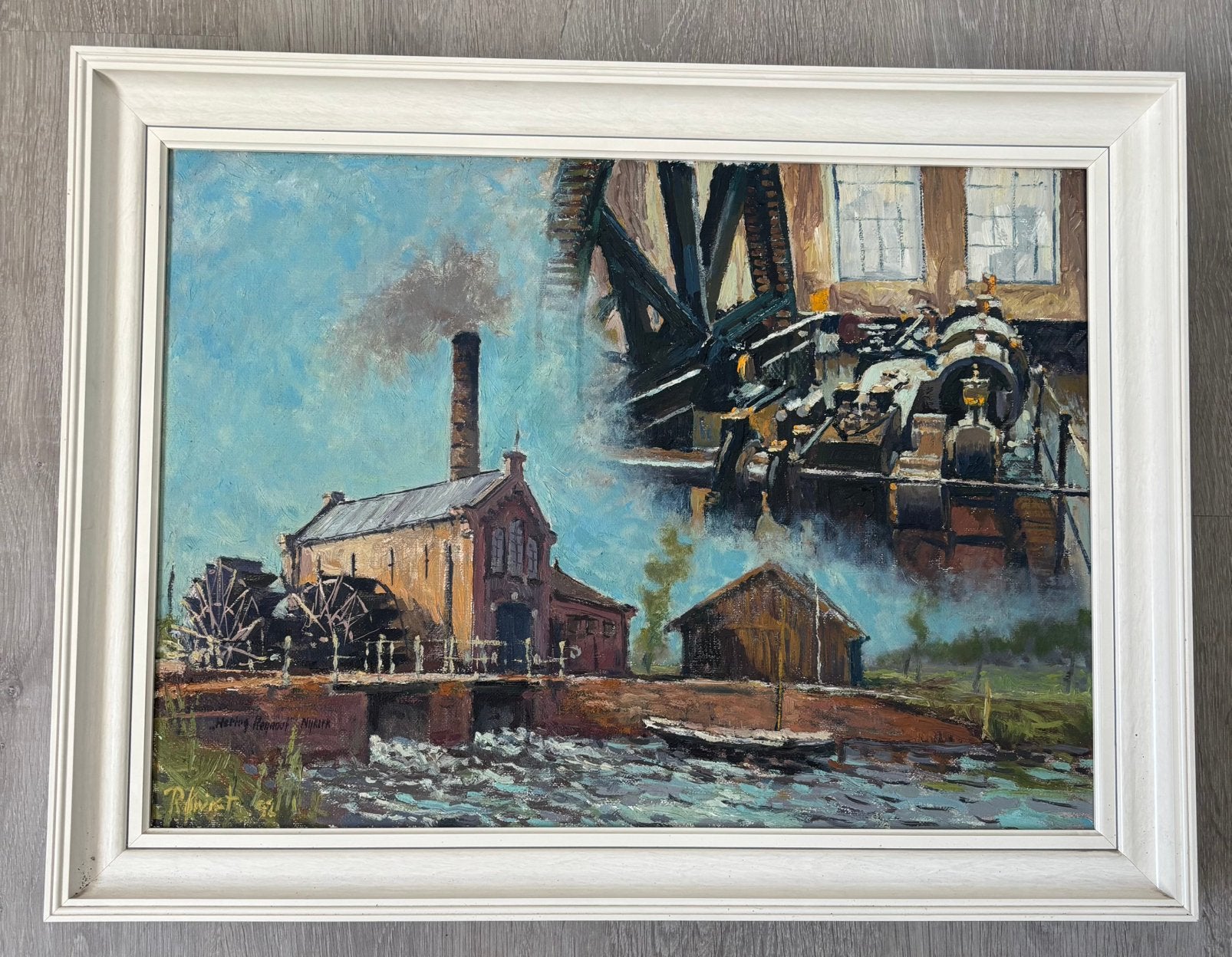 Schilderij van Robert Kwist, Antiek en Kunst, Ophalen