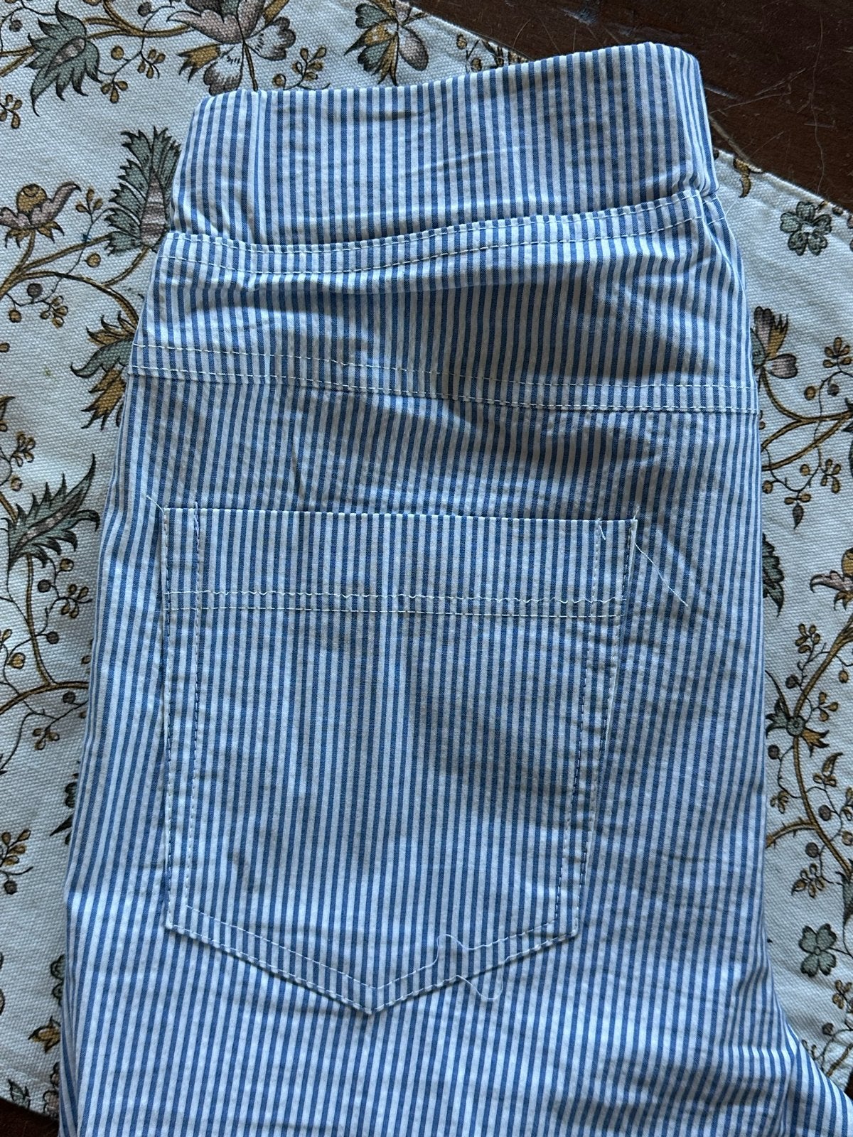 Adelina by Scheiter gestreepte broek maat 42, Kleding | Dames, Blauw, Maat 42/44 (L), Nieuw, Ophalen of Verzenden