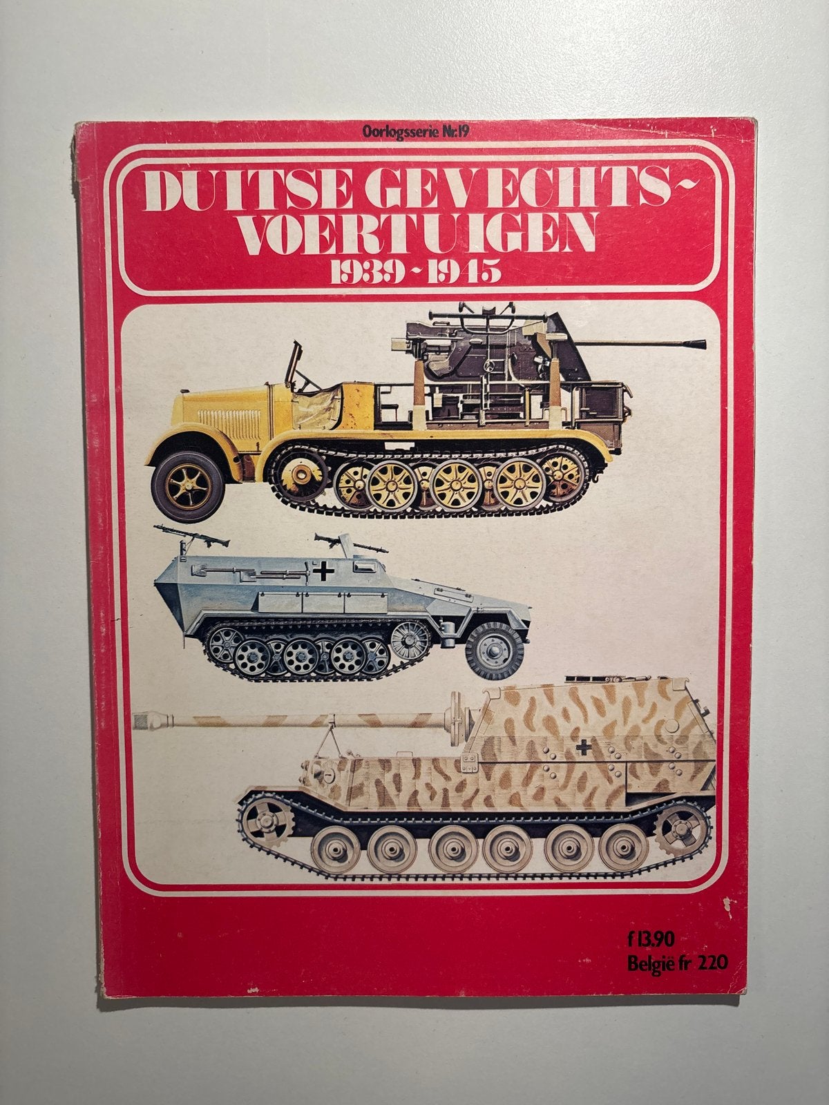 Duitse Gevechtsvoertuigen 1939-1945 - Oorlogsserie Nr. 12, Boeken, Ophalen of Verzenden, Tweede Wereldoorlog, Gelezen, Landmacht