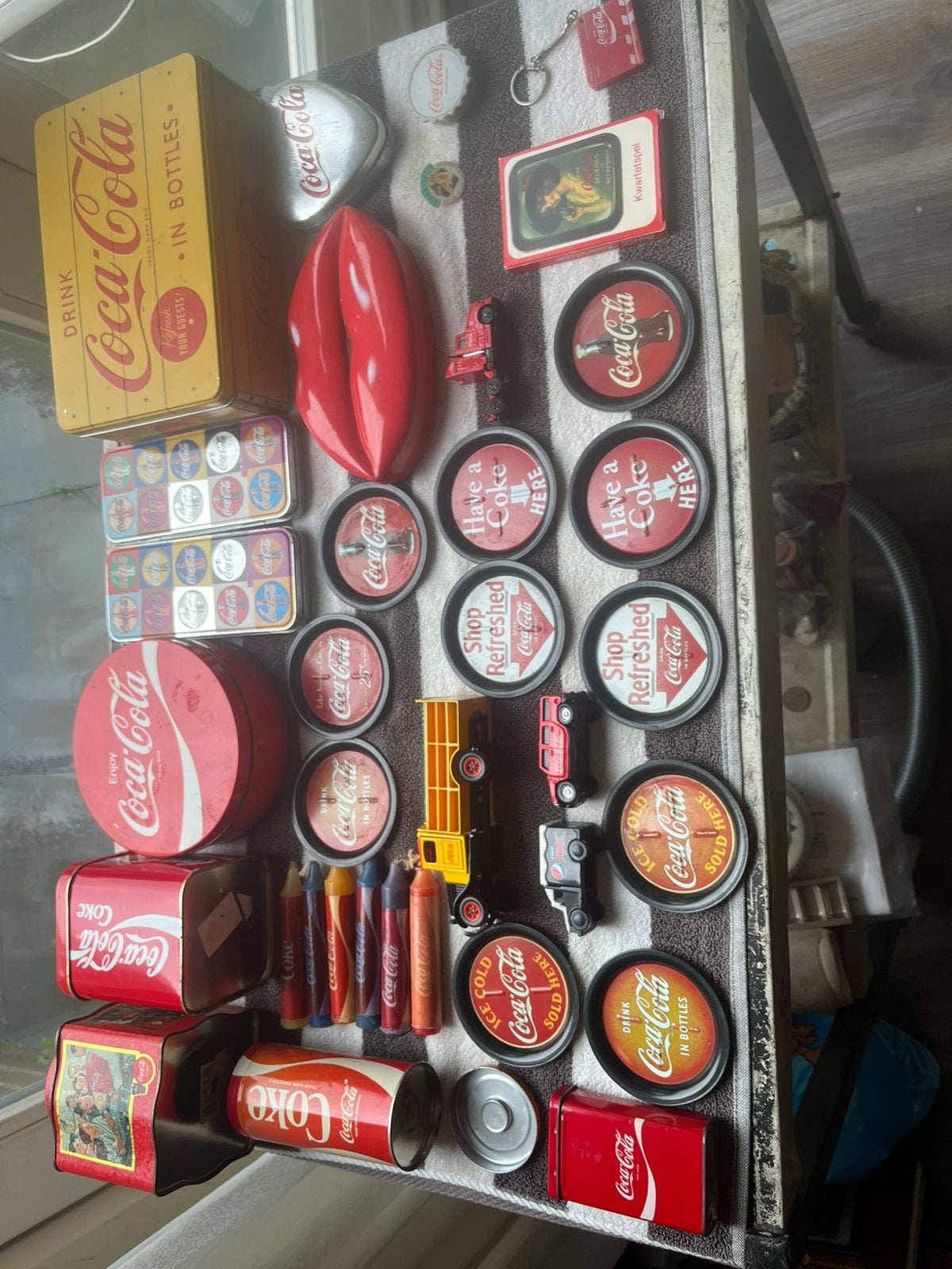 Coca Cola Verzameling, Verzamelen, Ophalen of Verzenden, Gebruikt, Gebruiksvoorwerp