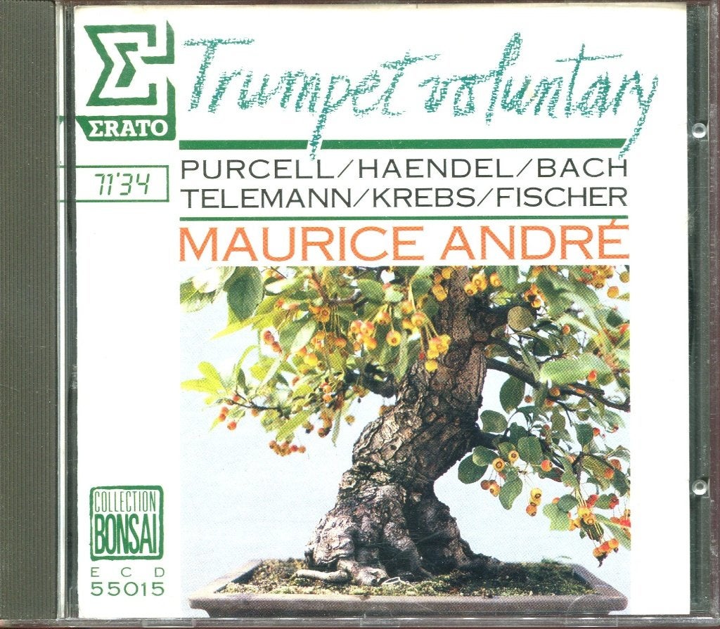 Trumpet Voluntary / Maurice André Trumpet, Ophalen of Verzenden, Classicisme, Zo goed als nieuw, Overige typen