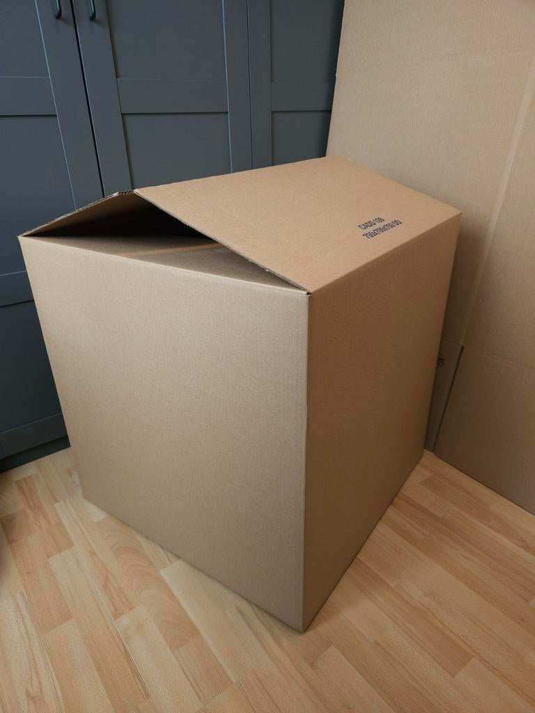 Grote stevige verhuisdoos - 10 stuks (70x70x70 cm), Doe-het-zelf en Verbouw, Kratten en Dozen, Ophalen, Doos, 60 cm of meer, Nieuw