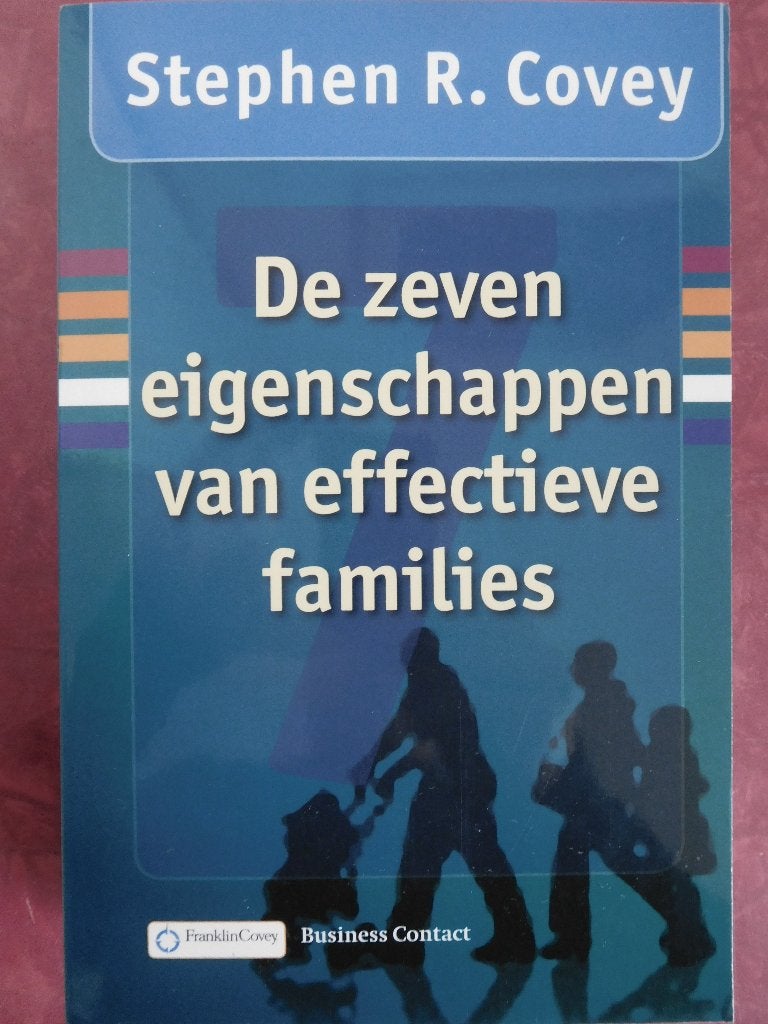 Covey De zeven eigenschappen van effectieve families, Ophalen of Verzenden, Zo goed als nieuw