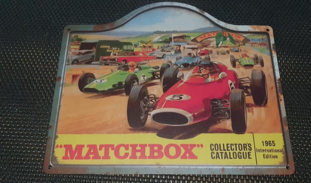 Wandbord matchbox, Ophalen of Verzenden, Nieuw, Reclamebord