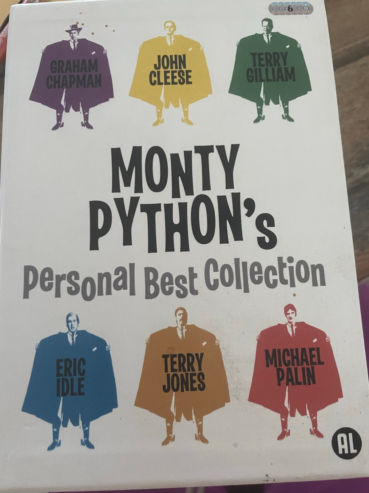 Dvd serie Monty Python, Ophalen, Alle leeftijden, Britse komedie, Inclusief doosje