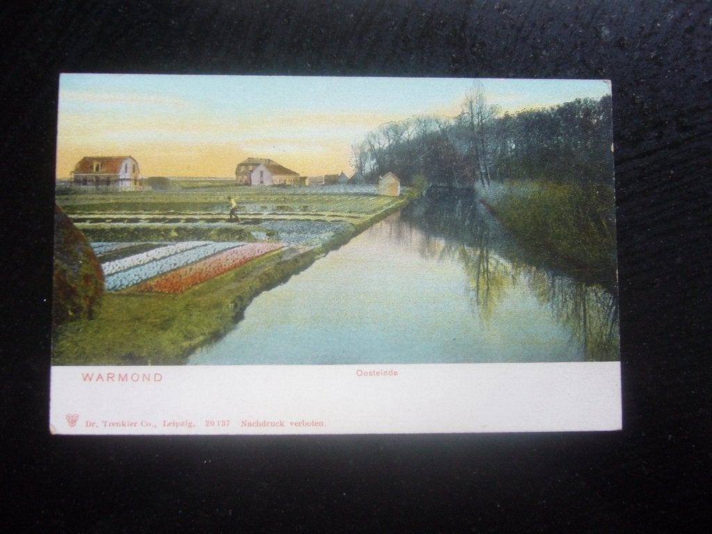 WARMOND  =  OOSTEINDE  BRIEFKAART, Ophalen of Verzenden, Voor 1920, Ongelopen, Zuid-Holland