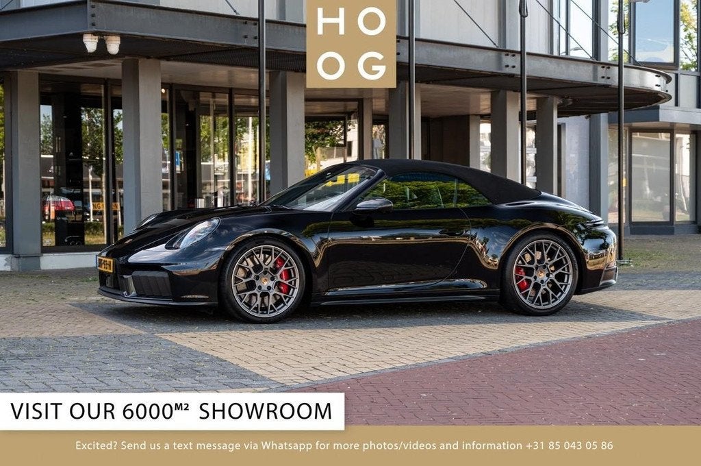 Porsche 911 Carrera GTS Cabriolet (bj 2024, automaat), Auto's, Porsche, Bedrijf, Te koop, Open dak, Hybride Elektrisch/Benzine