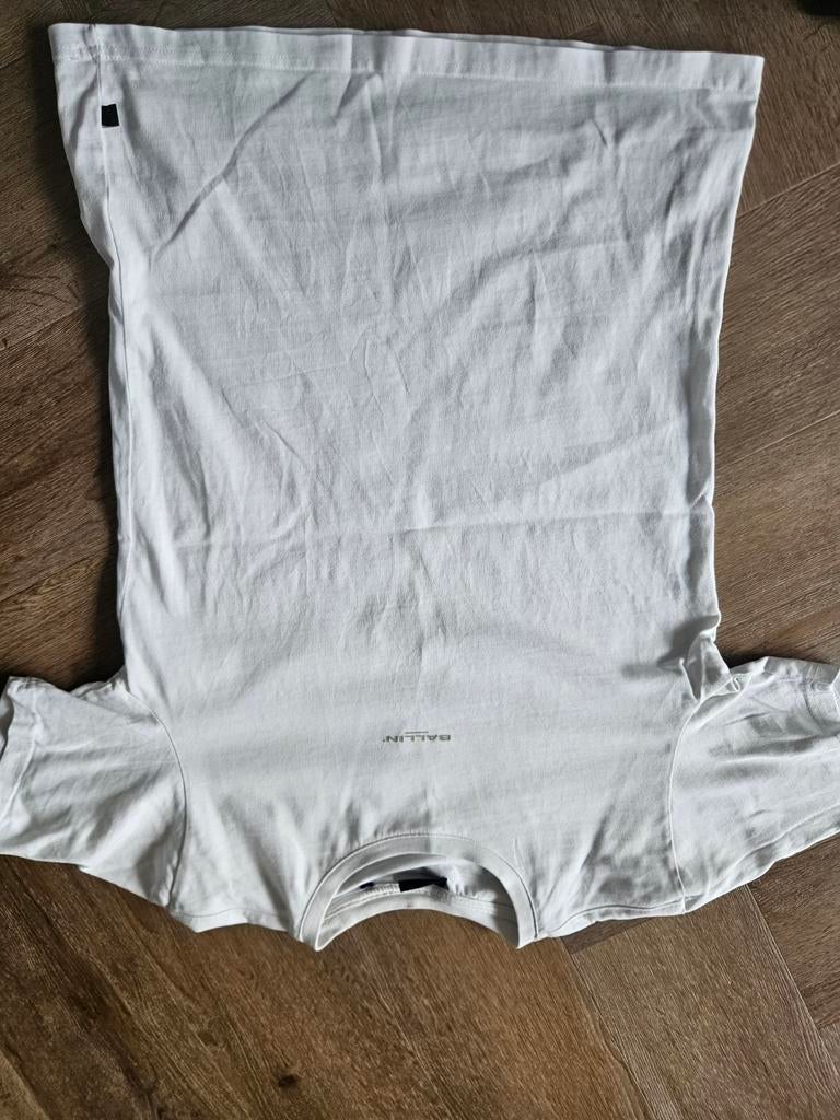 Wit Ballin shirt met groene opdruk, maat 16 (164/170), Kinderen en Baby's, Kinderkleding | Maat 164, Gebruikt, Jongen of Meisje