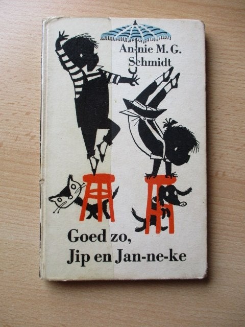 Annie M.G.Schmidt Jip en Janneke boekje Goed zo 1958, Ophalen of Verzenden, Gelezen, Fictie algemeen