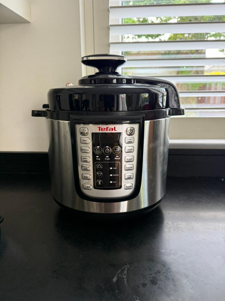 ZGAN Tefal Multicooker/slowcooker /All in One CY505E, Ophalen of Verzenden, Timer, Zo goed als nieuw