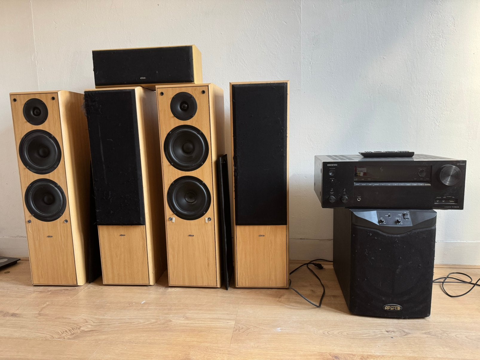 Complete hifi set, Audio, Tv en Foto, Luidsprekers, Bluetooth, Gebruikt, 120 tot 150 watt, Surroundset