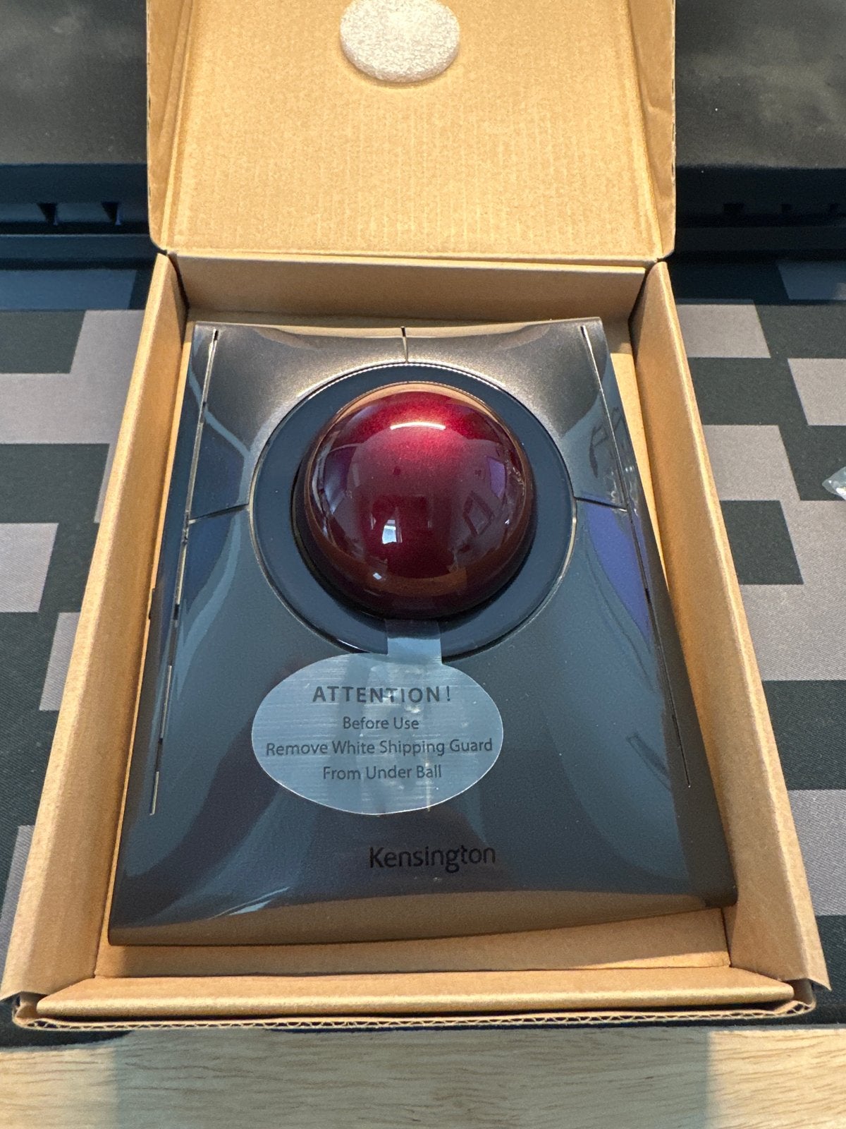 Kensington Slimblade Pro Trackball - Zo goed als nieuw, Computers en Software, Muizen, Ergonomisch, Ophalen of Verzenden, Zo goed als nieuw