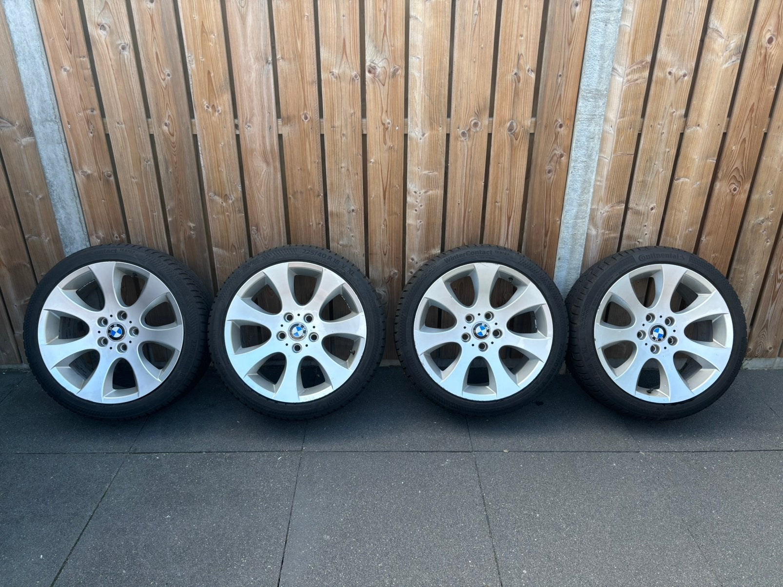 Bmw winterset 18 inch te koop, Auto-onderdelen, Ophalen, 18 inch, Gebruikt, Banden en Velgen