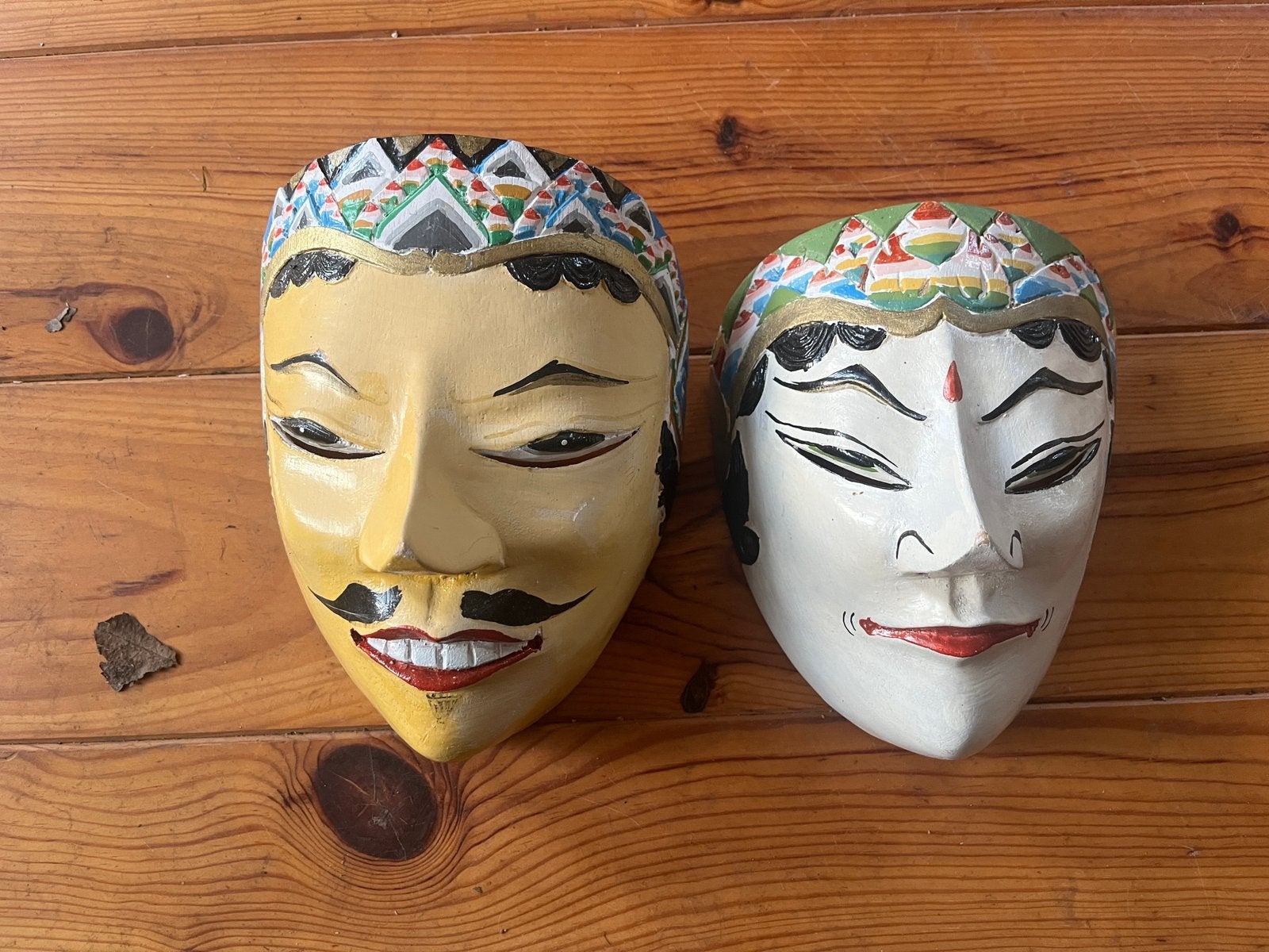 Set van Indonesische Topeng maskers, Ophalen of Verzenden