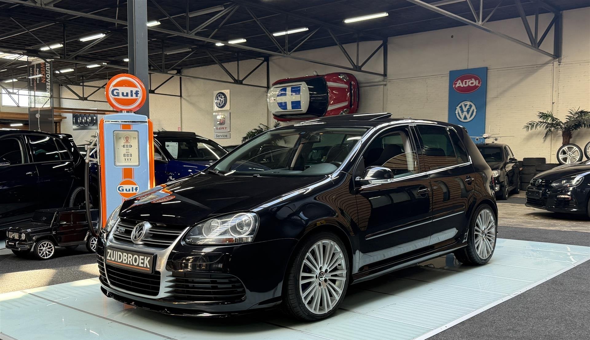 Volkswagen Golf R32 3.2 V6 DSG | Vol optie | Dak | Schaalsto, Auto's, Volkswagen, Automaat, Gebruikt, 4 cilinders, Automatische klimaatregeling