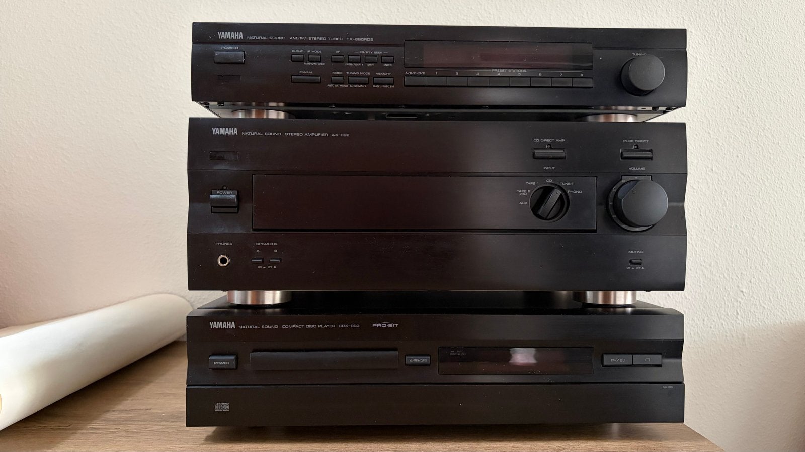 Yamaha Hifi Set: Versterker, CD-speler, Tuner, Gebruikt, Losse componenten, Cd-speler, Ophalen