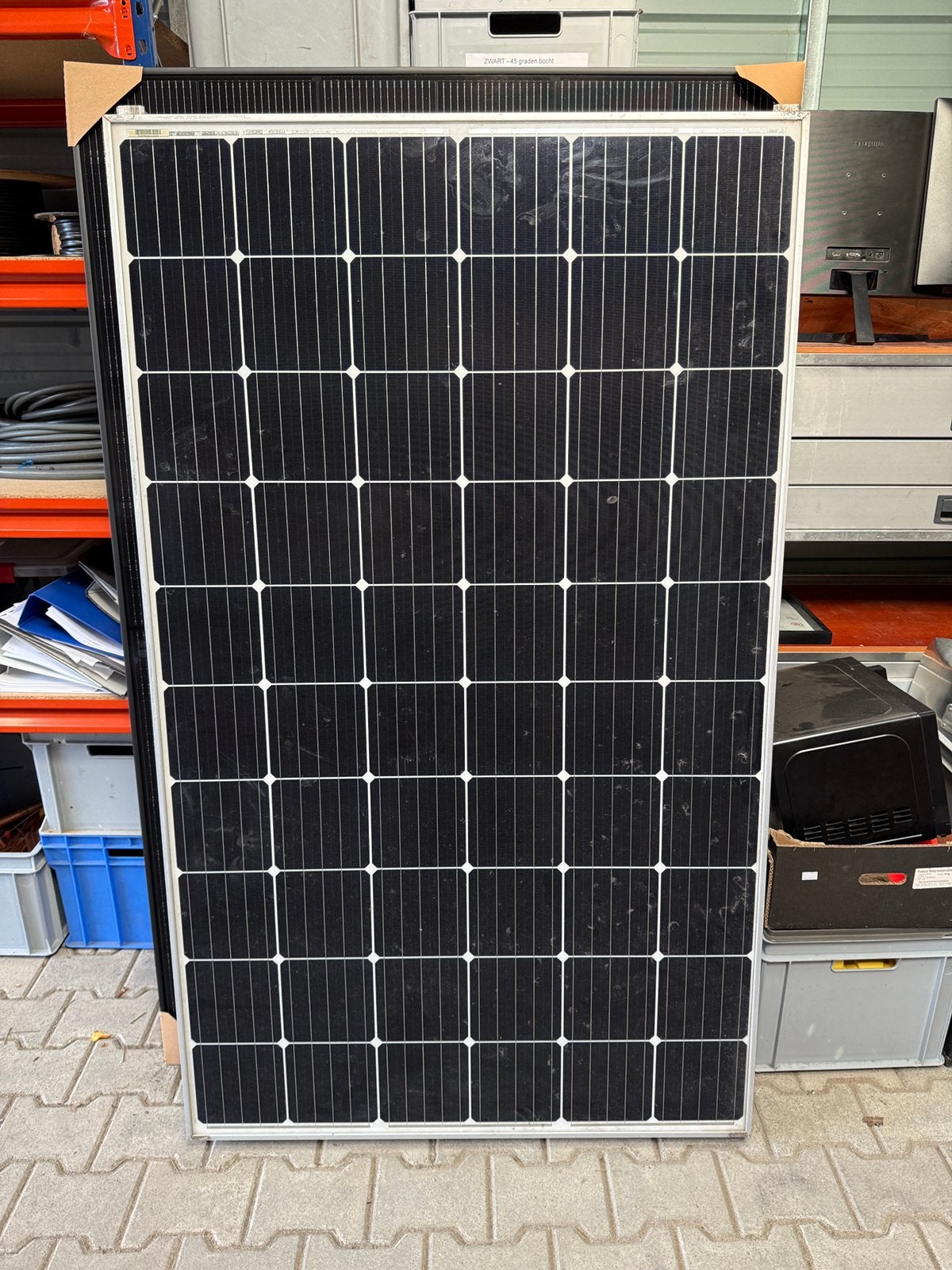 Zonnepaneel met omvormer voor camper / bus / auto, Ophalen, Gebruikt