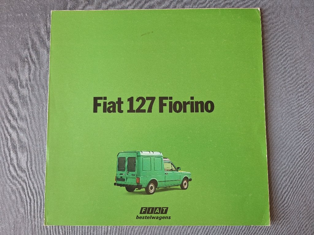 Brochure FIAT 127 FIORINO - 1979 NL, Verzenden, Gelezen, Overige merken