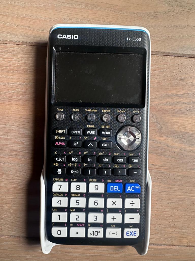 Grafische rekenmachine casio fx CG50, Diversen, Rekenmachines, Ophalen of Verzenden, Grafische rekenmachine, Zo goed als nieuw