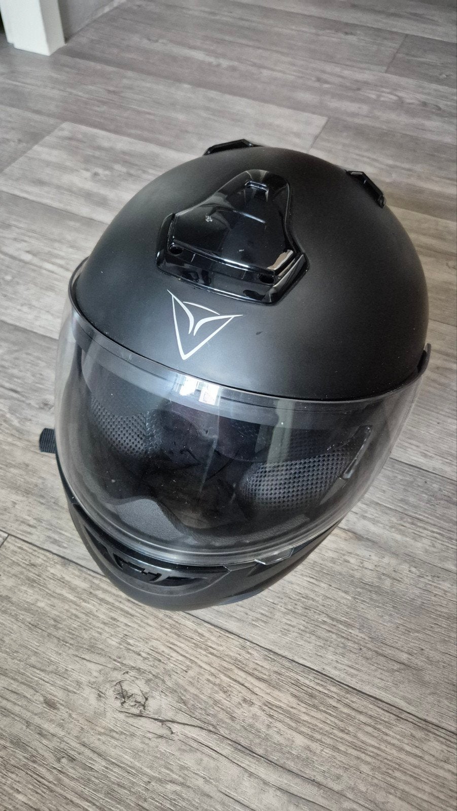 Demm motor helm maat S 3x gedragen. Integraal helm, Motoren, Overige merken, Systeemhelm, Ophalen of Verzenden, S