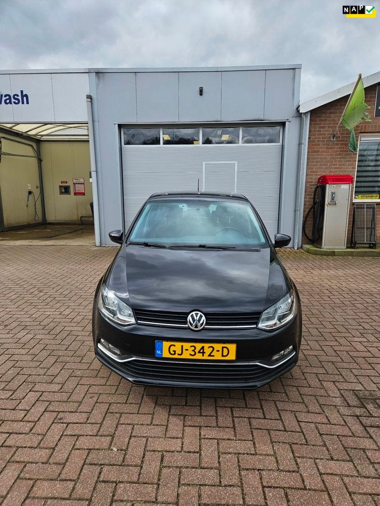 Volkswagen Polo 1.2 TSI Comfortline, Stof, 4 cilinders, Zwart, Origineel Nederlands