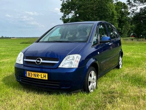Opel Meriva 1.6 8V 2004 Blauw 188718 km, 4 cilinders, Blauw, Origineel Nederlands, 1200 kg