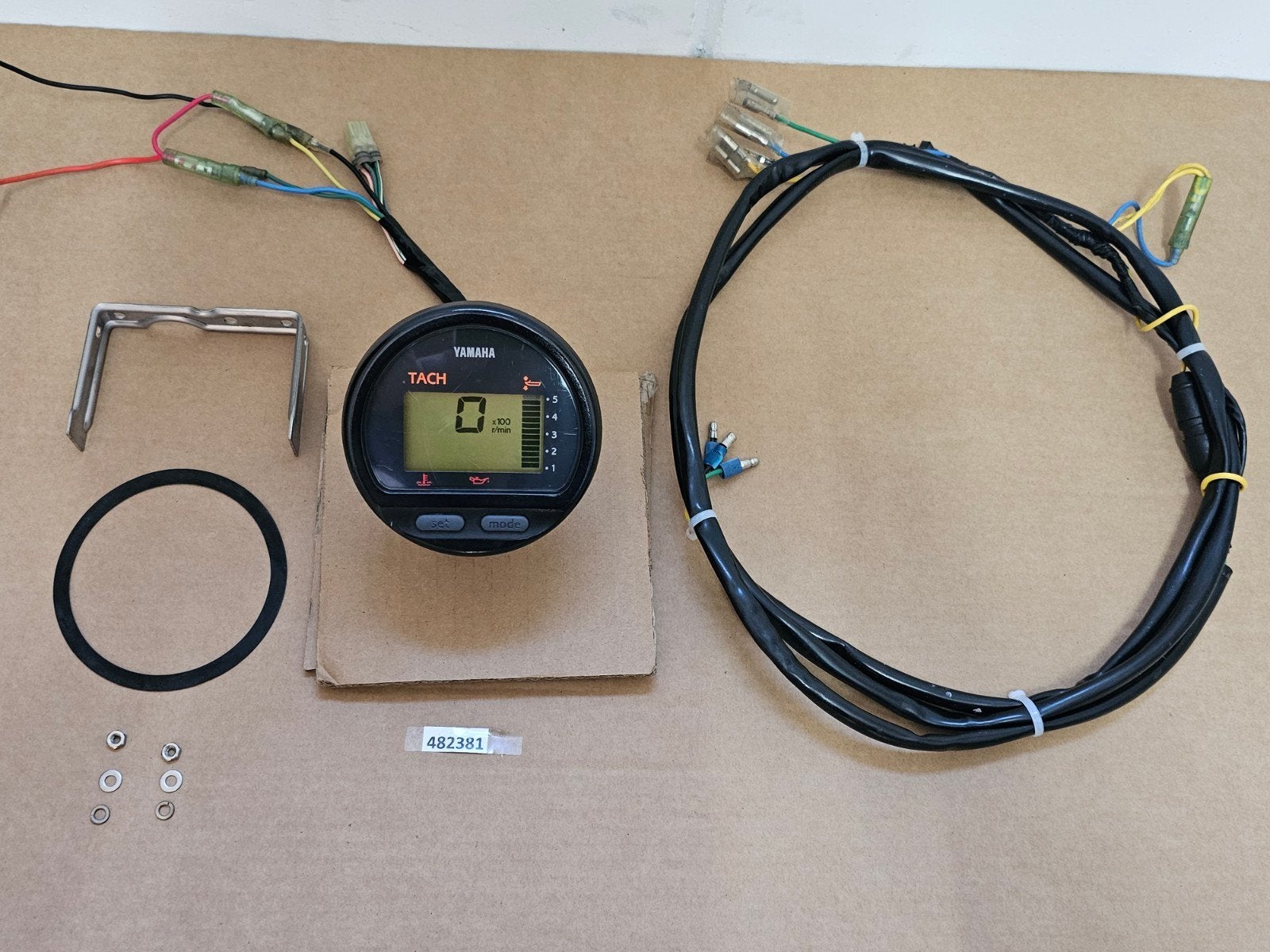 Yamaha tach  tachometer tacho toerenteller inclusief kabel, Ophalen, Motor en Techniek