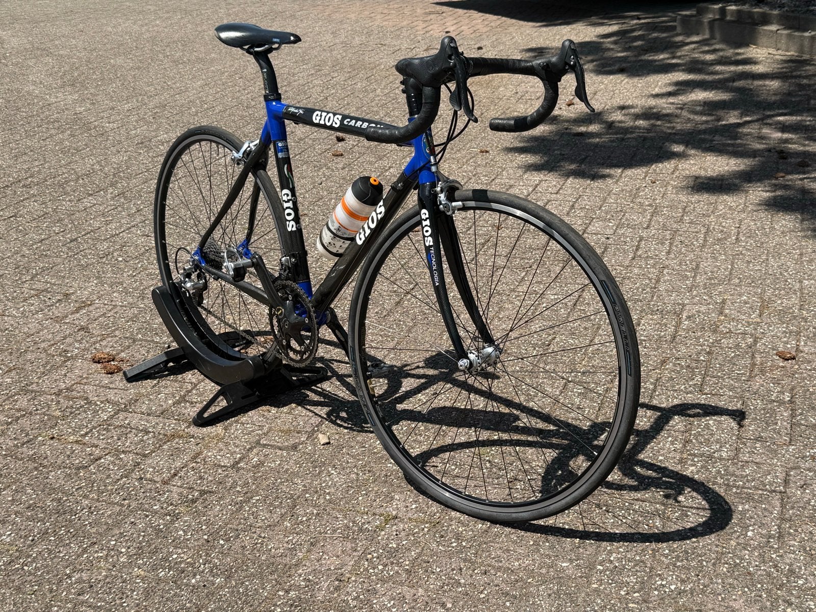 Gios Carbon Plus Racefiets met Ambrosio wielen, 28 inch, Gebruikt, Carbon, 49 tot 53 cm