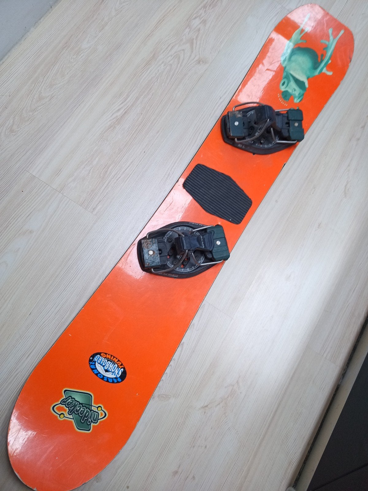 Ridecker Snowboard met Bindingen - Oranje/Rood, Ophalen of Verzenden