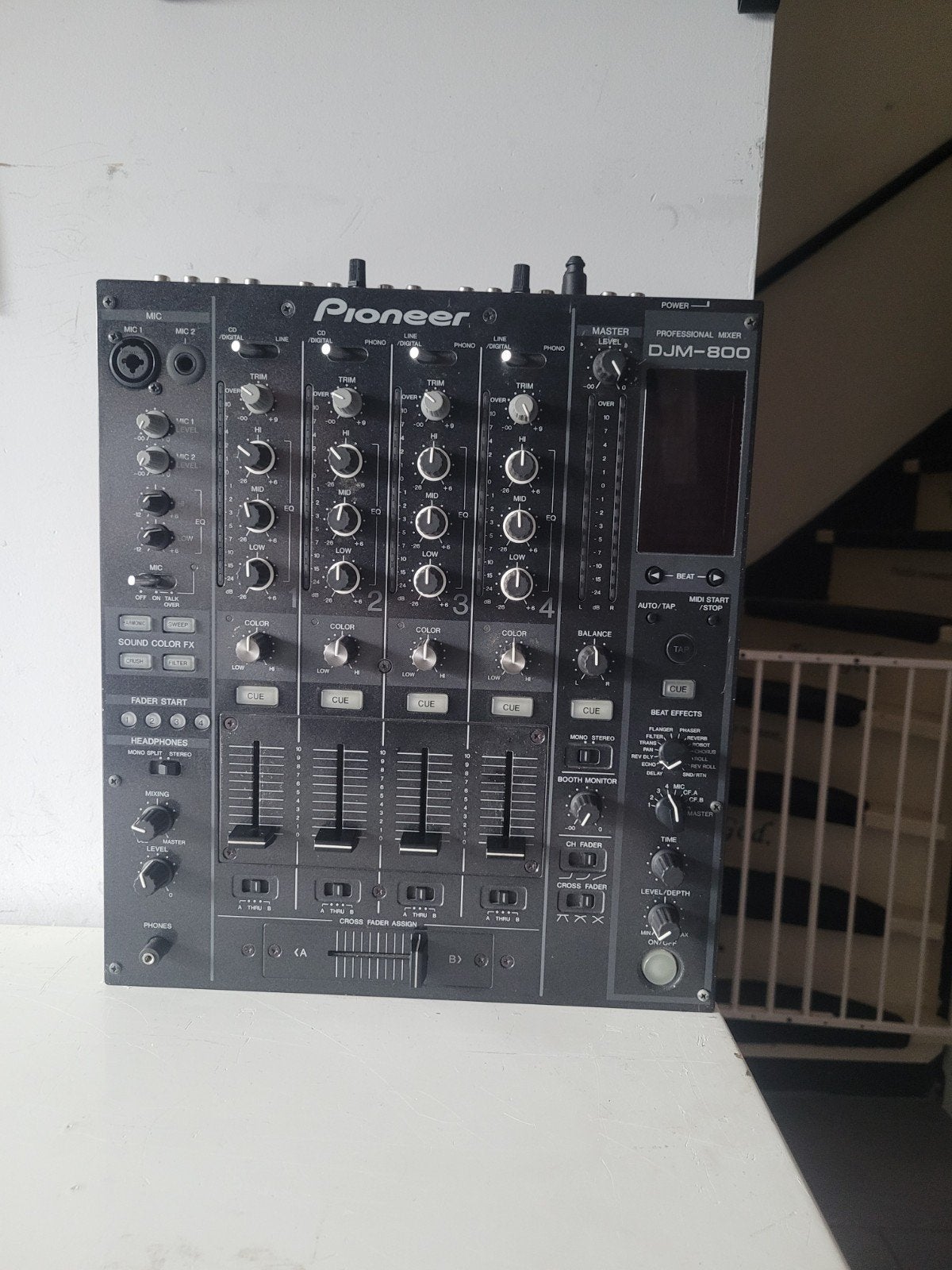 Pioneer djm 800 clubmixer z.g.an, Ophalen of Verzenden, Pioneer