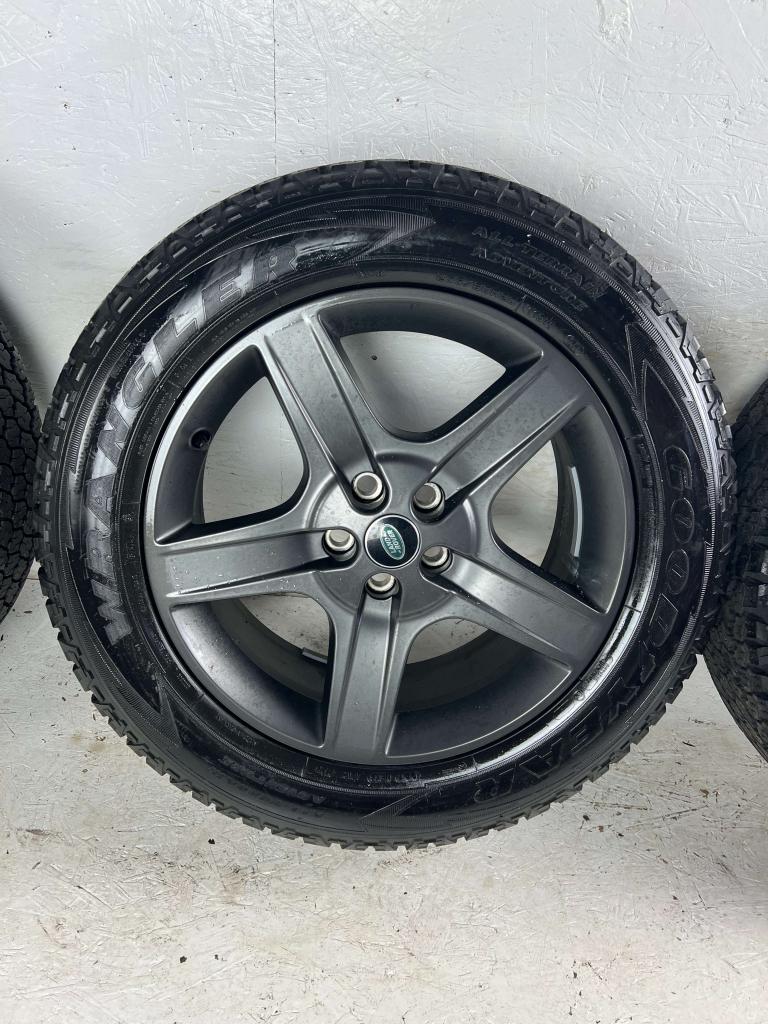 Originele Land Rover Defender velgen 20" 5x120 5094 all-seas, Niet ingevuld, Gebruikt, 255 mm, Banden en Velgen