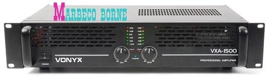 Versterker,amplifier SKY-1500 II PA Versterker 2x 750W, Vonyx, Nieuw, Info@marbeco.nl, Overige instrumenten