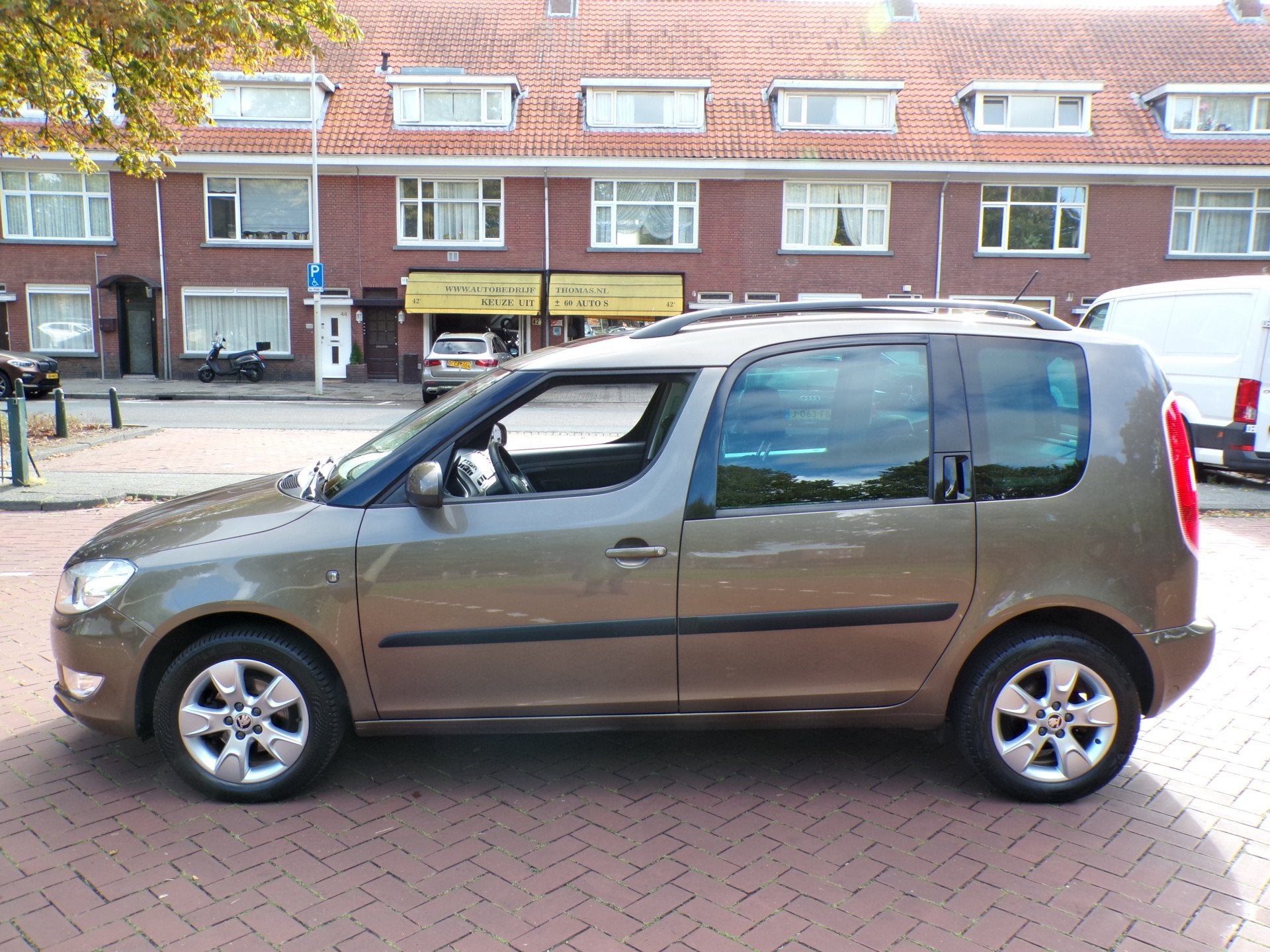 Skoda Roomster 1.2 TSI Elegance 2eigenaar aantoonbaar Panora, Voorwielaandrijving, 86 pk, Gebruikt, 4 cilinders