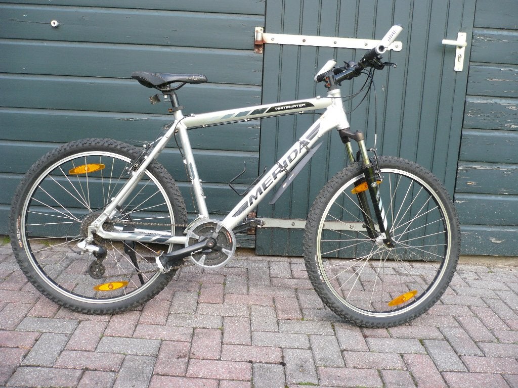 Stoere merida mountainbike met 24 versnellingen, Fietsen en Brommers, Fietsen | Mountainbikes en ATB, Ophalen, Gebruikt, Hardtail