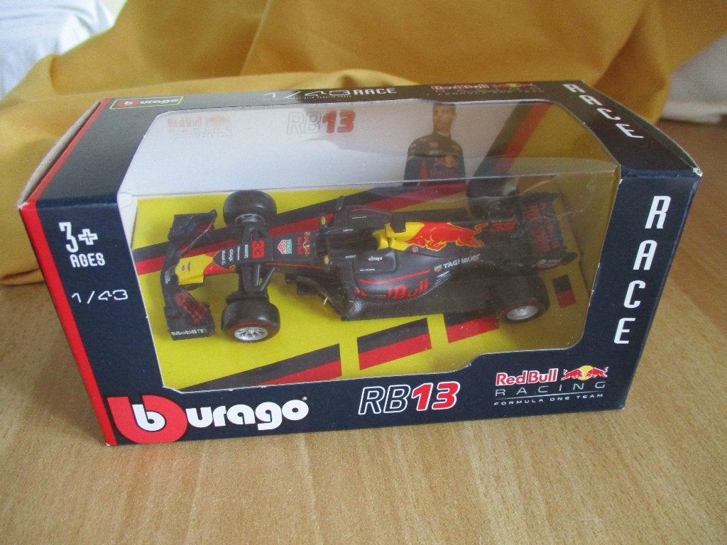 BURAGO RB13 Red Bull racewagen, Ophalen of Verzenden, Nieuw, Auto, Overige merken