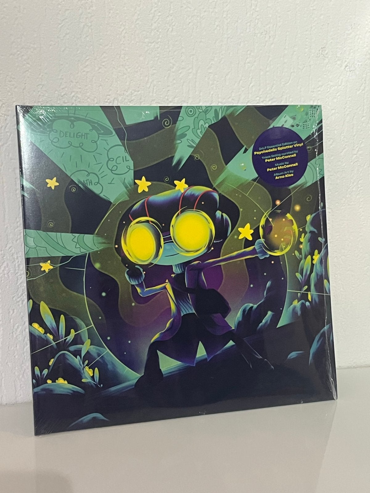 Psychonauts 2 Soundtrack 2xLP Psychedelic Splatter Vinyl, Overige genres, Ophalen of Verzenden, 12 inch, Nieuw in verpakking