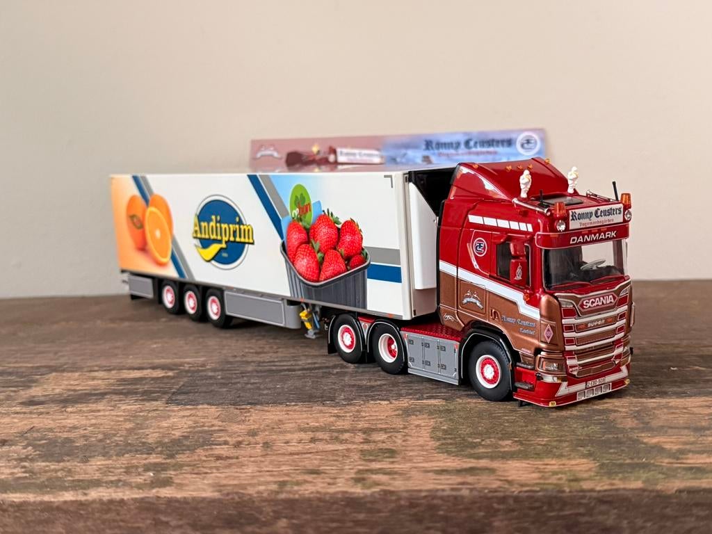 Tekno - Scania Next Gen Ronny Ceusters, Ophalen of Verzenden, Zo goed als nieuw, Bus of Vrachtwagen, Tekno