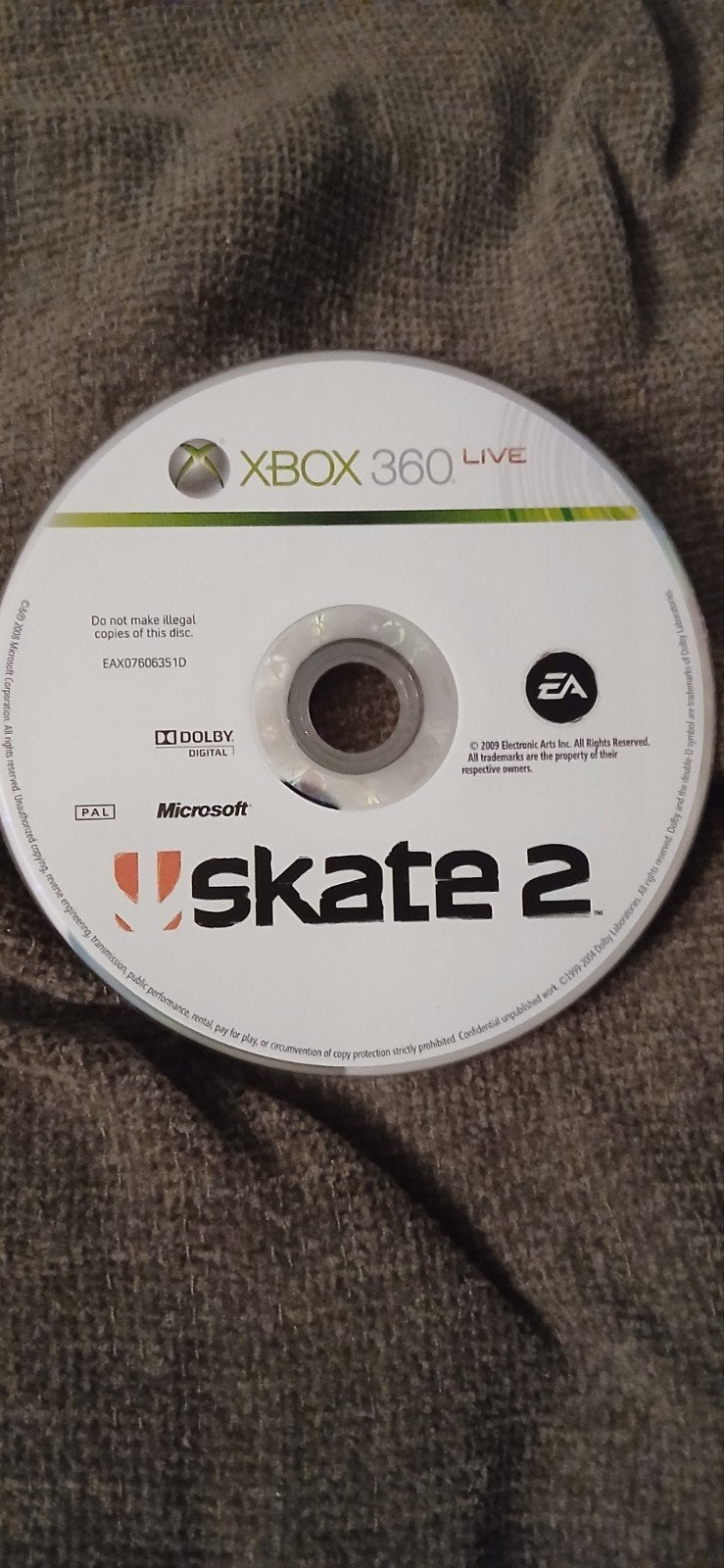 Skate 2 - Xbox 360 Live (Gebruikt), Ophalen, Online, Gebruikt, 1 speler