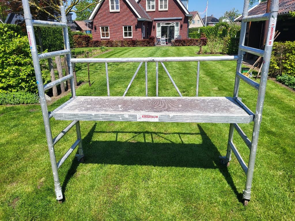 kamersteiger te huur, Ophalen of Verzenden, Gebruikt, Rolsteiger of Kamersteiger, 2 tot 5 meter