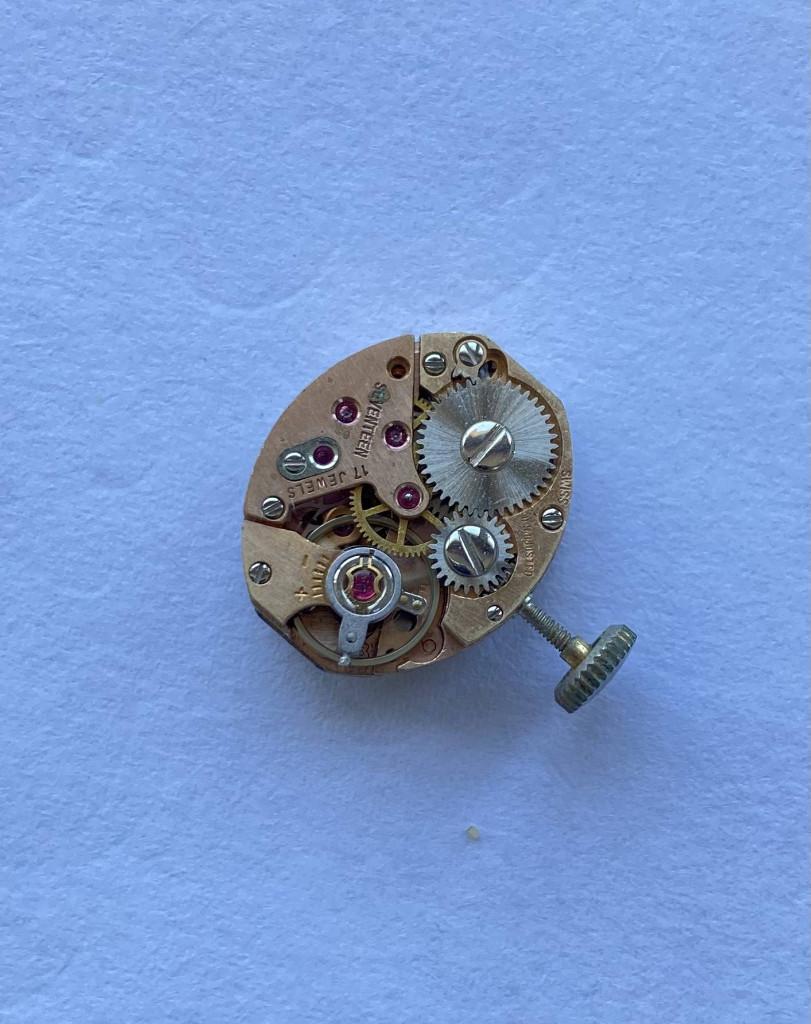 dames uurwerk swiss made 17 jewels, Antiek en Kunst, Antiek | Klokken, Ophalen of Verzenden