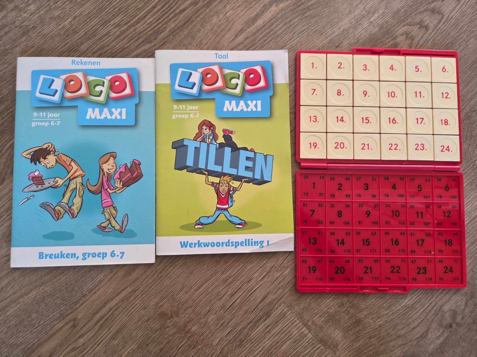 Loco maxi plus 2 boekjes breuken en werkwoordspelling, Ophalen of Verzenden, Zo goed als nieuw, Rekenen