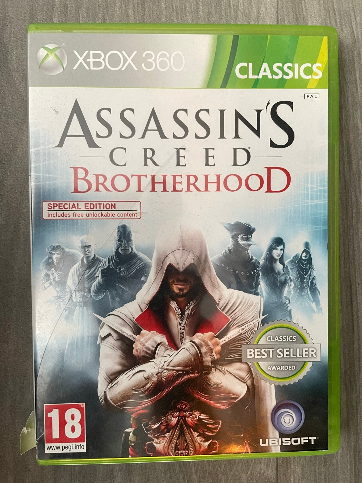 Assassin's Creed Brotherhood Xbox 360 Classics, Avontuur en Actie, Online, Gebruikt, Vanaf 18 jaar