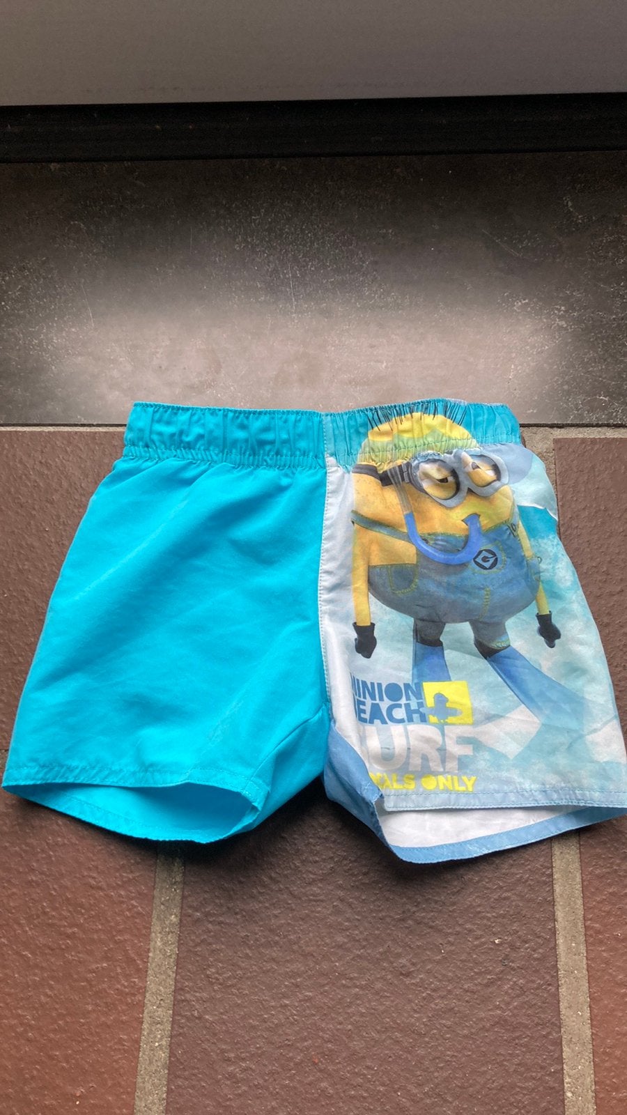 Zwembroek maat 98/104 Minions zwem short zwem broek 98/104, Ophalen of Verzenden, Zo goed als nieuw, Jongetje, Zwembroek